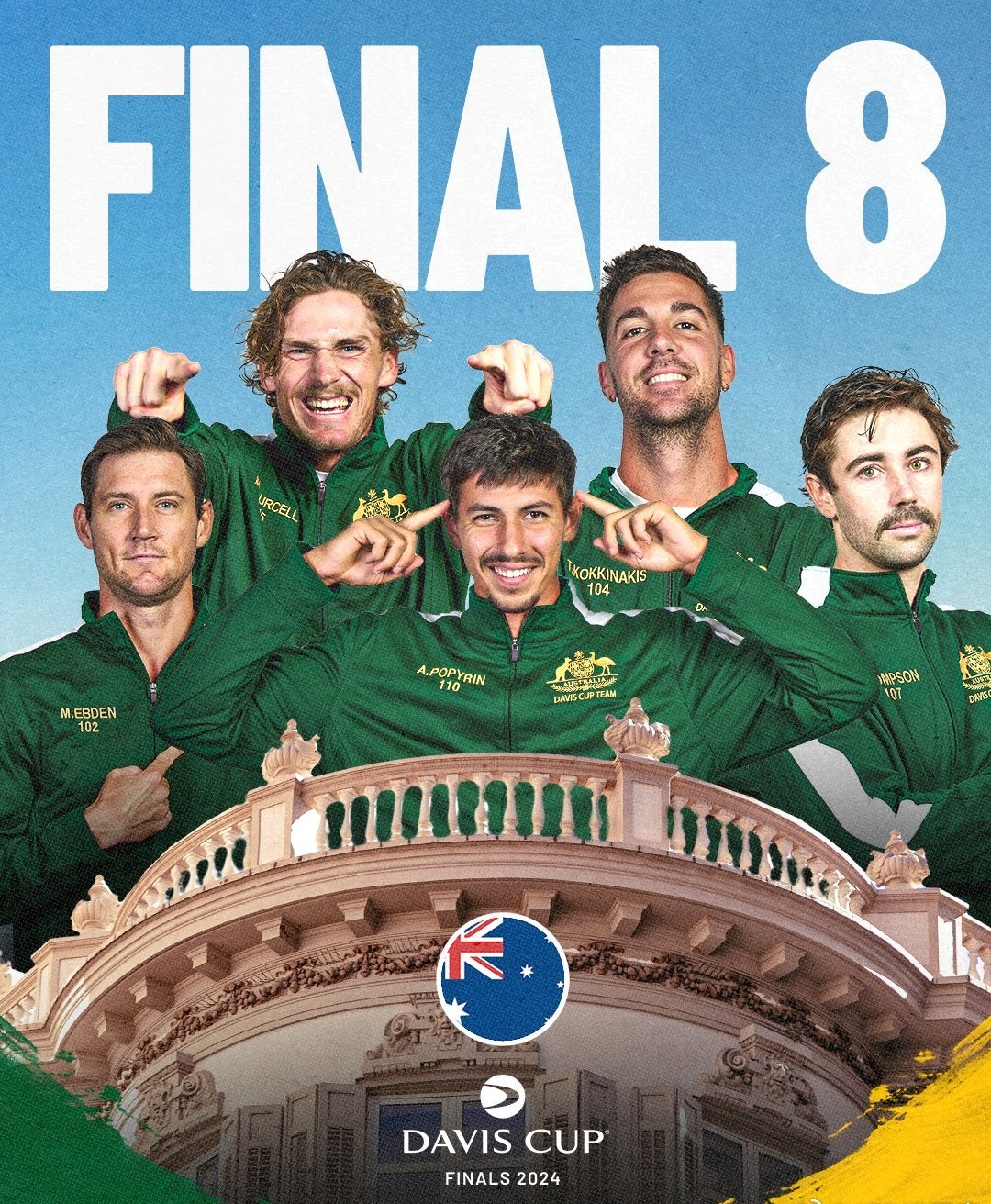 包含戴维斯杯横扫年终总决赛，西西帕斯带队取胜的词条