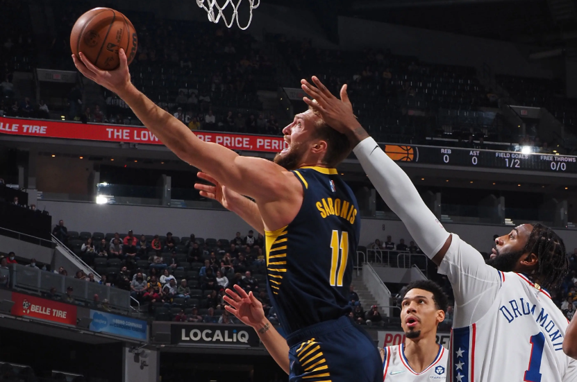 立陶宛男篮力克奇才，哈里斯送出助攻